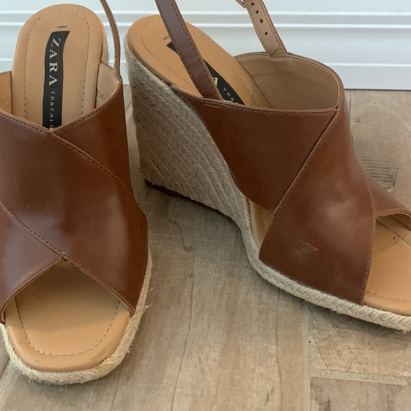 Zara brown wedges - Picture 2 of 5